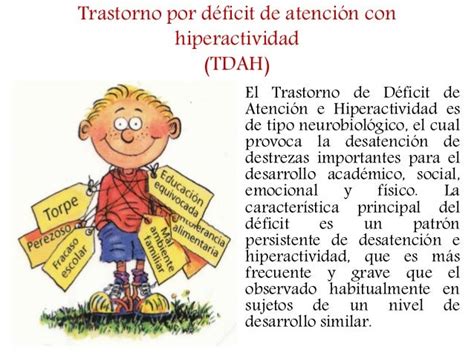 Trastorno Por Déficit De Atención Con Hiperactividad