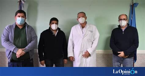 Ministro García recorrió hospitales de la Cuenca Carbonífera donde