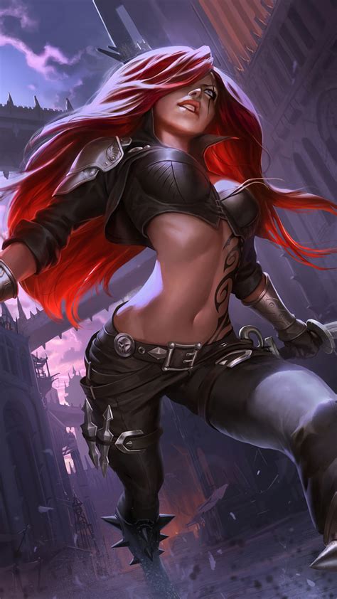 Katarina Lol Legends Of Runeterra 4k Hd Phone Wallpaper Rare Gallery