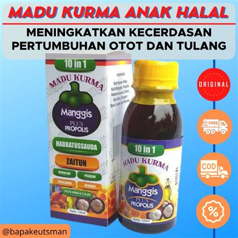 Jual MADU MENINGKATKAN PERTUMBUHAN OTOT TULANG DAN KECERDASAN ANAK