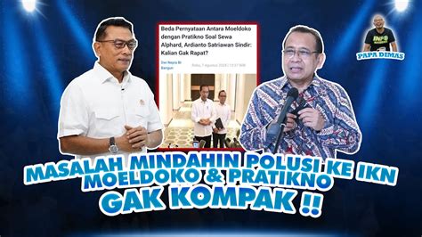 Papa Dimas Pembantu Presiden Gak Kompak Moeldoko Pratikno Beda