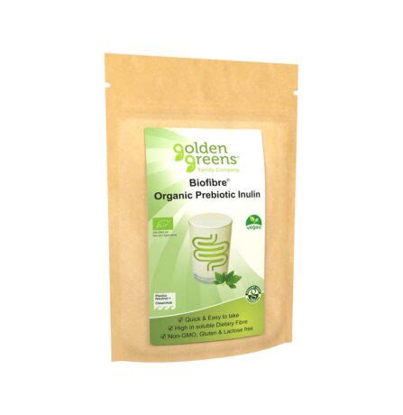 Golden Greens Organic Inulin Powder Buy Online London Uk