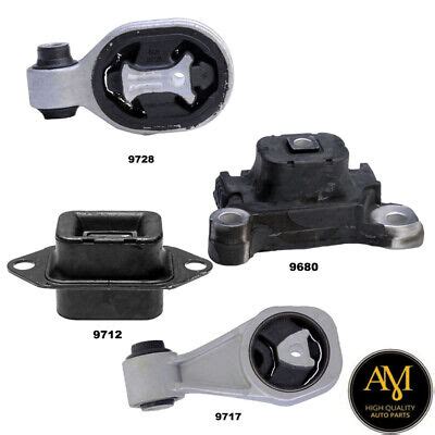 Engine Motor Trans Mount Set Of 4Pcs For Nissan Juke 1 6L FWD EBay