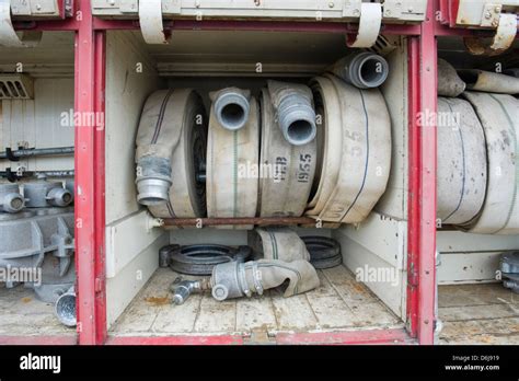Vintage British Fire Engine Hi Res Stock Photography And Images Alamy