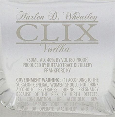 Clix Vodka Kentucky Usa 水牛足迹葡萄酒 价格 评价 中文名 红酒世界网