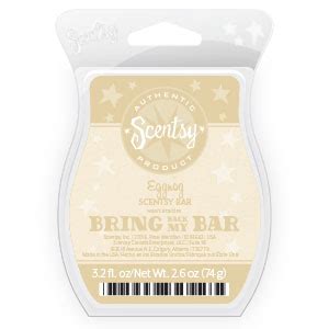 Eggnog Scentsy Bar Sammy Grace Scents