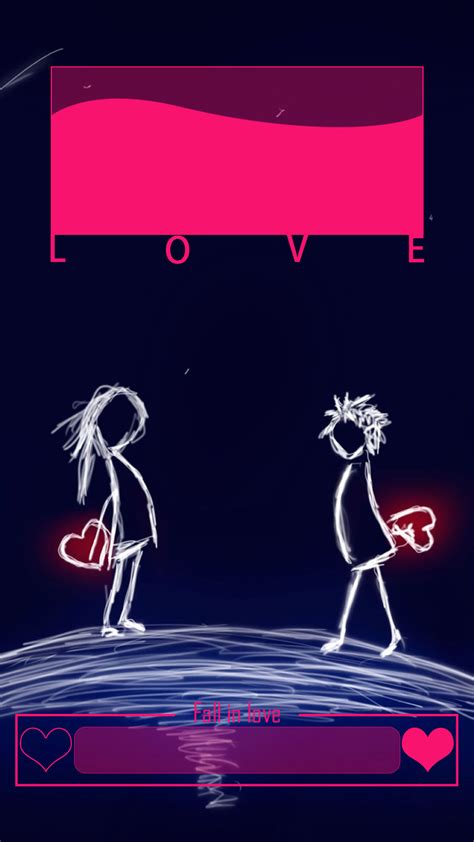 Tap And Get The Free App Lockscreens Art Creative Love Couple Heart