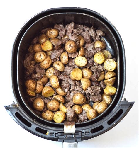 Air Fryer Steak & Potatoes (Easy Recipe) • Tastythin