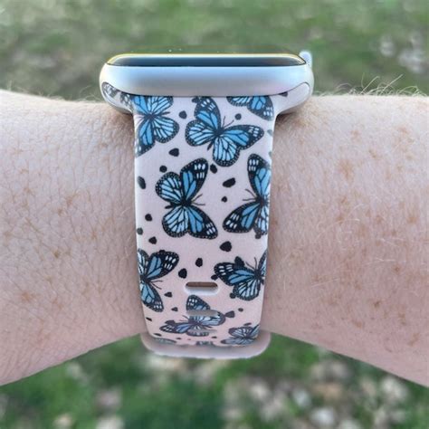 Apple Band Butterfly Etsy