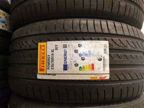 2x New Pirelli Powergy 23535 Zr19 Xl 91y Uhp Car Tyres 235 35 19