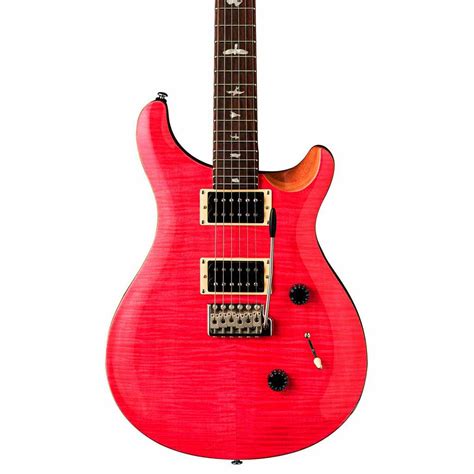 Guitarra Eléctrica Prs Se Custom 24 Bonni Pink Natural Back Con