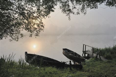 Boat River — Stock Photo © Vblinov 1008153