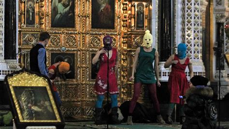 Pussy Riot Mutter Gottes Du Jungfrau Vertreibe Putin
