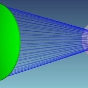 Example of a Fresnel lens: (a) Multi-dielectric Fresnel zone plate lens ...