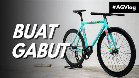 Rakitan Sepeda Fixie Tsunami SNM 300 SPLATER TOSCA YouTube