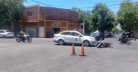 Accidente En Capital Un Choque Entre Un Rem S Y Una Moto Termin Con