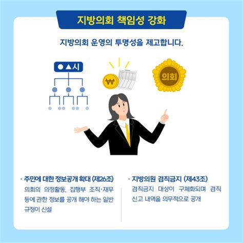 지방자치법 전부개정 주요내용은 정책뉴스 뉴스 대한민국 정책브리핑