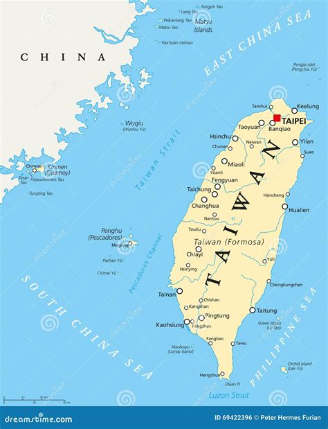 Kaart Taiwan Taiwan Physical Map Hani Thalowass