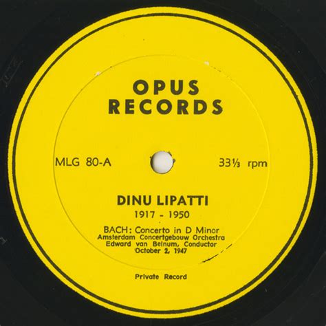 Usa Opus Records Mlg 80