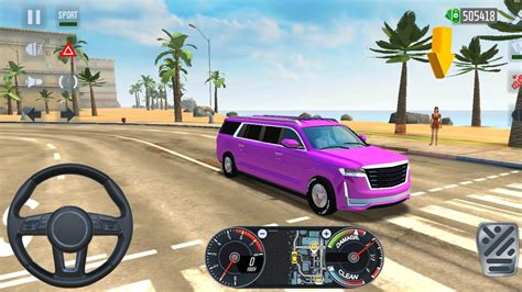 Taxi Sim 2020 Limousine Vip Car Driving Miami City Wheel Drive