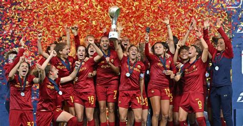 La Roma Femminile è nella storia batte la Juventus e vince la sua