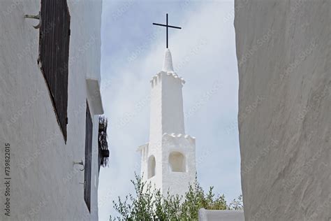 Exterior Spanish Architecture And Building Design Of The Quaint Old