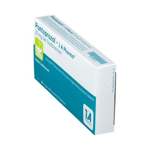 Pantoprazol A Pharma Mg Bei Sodbrennen St Shop Apotheke