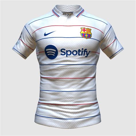 Barcelona White Kit Concept Fifa Kit Creator Showcase