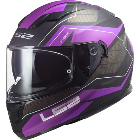 Casco Integrale Ls Ff Stream Evo Mercury Titanio Viola