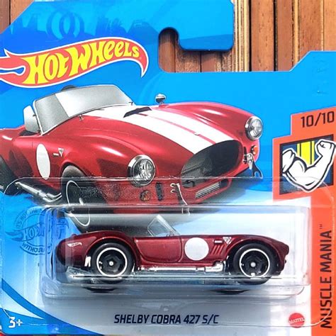 Jual Hotwheels Shelby Cobra S C Putih Hijau Hitam