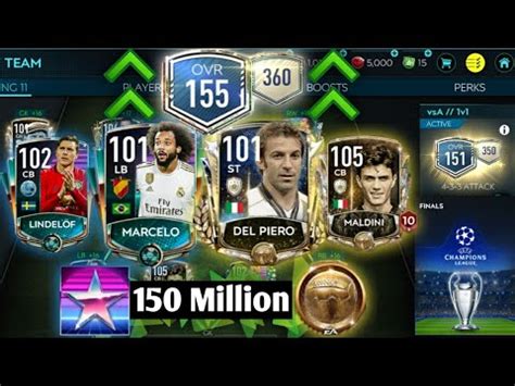 Insane 150 Mil Retro Team Upgrade Road To 155 OVR Investments UCL