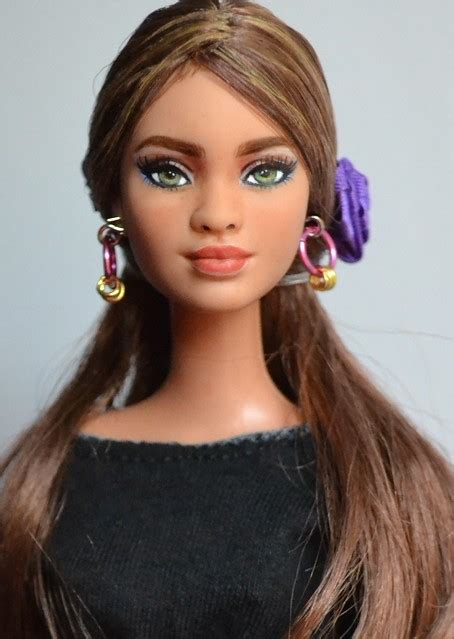 Yahni Sis Biracial Barbie Ooak Repaint By Dollanatomy Flickr