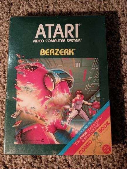 Atari Game Factory Sealed Berzerk Lil Dusty Online Auctions