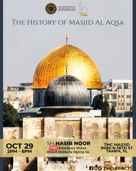 History of Masjid Al Aqsa – The Legacy Institute