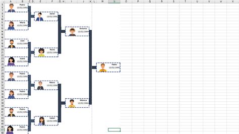 1️⃣ Cómo Hacer Un Árbol Genealógico Excel 2025 Actualizado