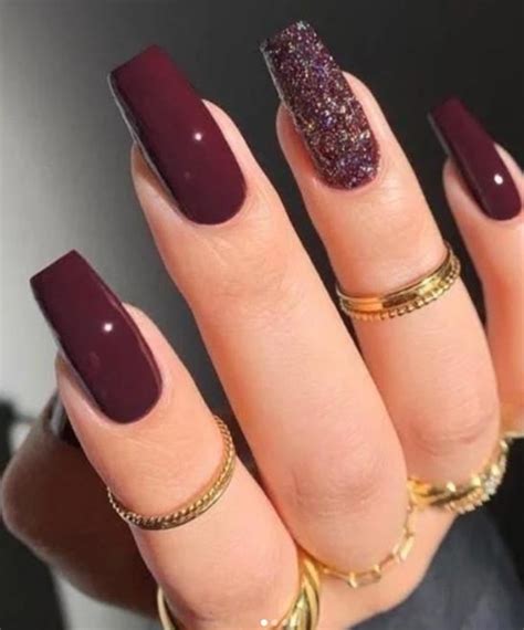 50 Burgundy Nail Ideas 2024 Tailoringinhindi