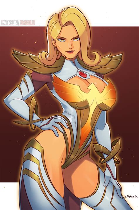 Smgold Emma Frost Emma Frost Phoenix Diamond Marvel Absurdres Highres 1girl Blonde Hair