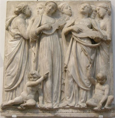 Cantoria Di Luca Della Robbia Sculpture Art