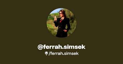 Ferrah Simsek Twitter Instagram Linktree