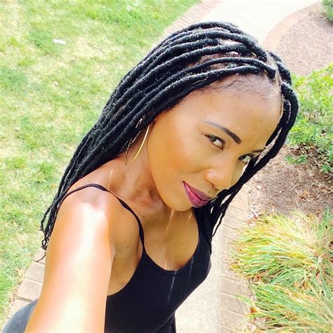 Faux Locs Using Equal Cuban Twist Hair Faux Locs Hairstyles