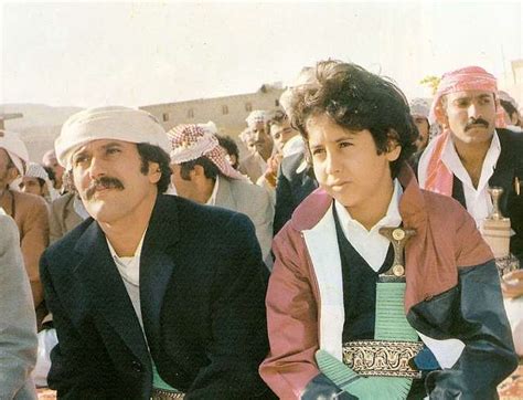 Young Ali Abdullah Saleh and his son - PICRYL Public Domain Search