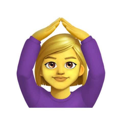 🙆‍♀️ Emoji Mulher Fazendo Gesto De Ok Emojis Para Copiar