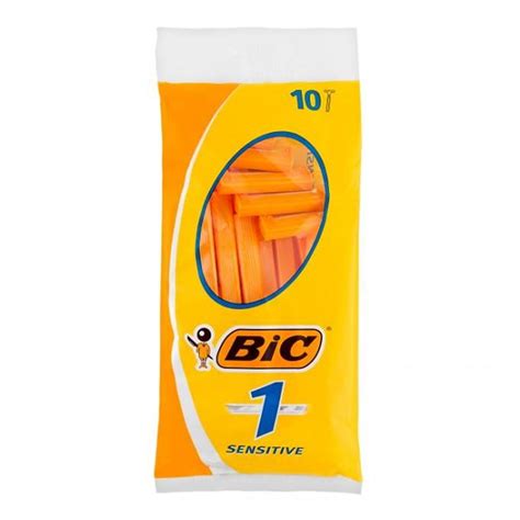 BIC 1 Razors 10 pcs Sensitive | Head2Toes Beauty Store UAE