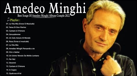 Amedeo Minghi Le Pi Belle Canzoni Di Italian Musica I Grandi