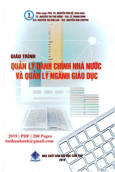 Giáo Trình Quản Lý Hành Chính Nhà Nước Và Quản Lý Ngành Giáo Dục