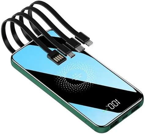 Carregador Portátil Power Bank Magnético 20000mAh sem fio por indução