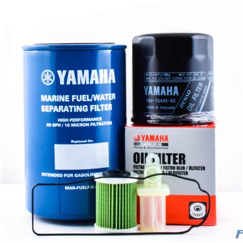 Yamaha F150 2006 And Newer Filter Kit Fuel Oil Vst Partsvu