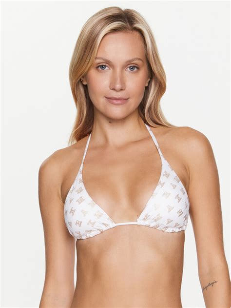 Max Mara Beachwear Haut De Bikini Alyssa 2338212938 Blanc Modivo Fr