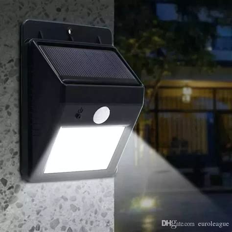 Luminária Led Arandela Solar Sensor De Presença 30 Leds Mercado Livre