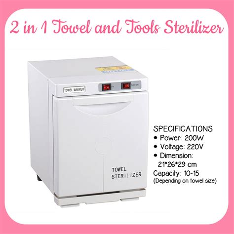 SALON Towel Warmer UV Sterilizer Cabinet Facial Salon Hot Heater Beauty Hair Shopee Philippines
